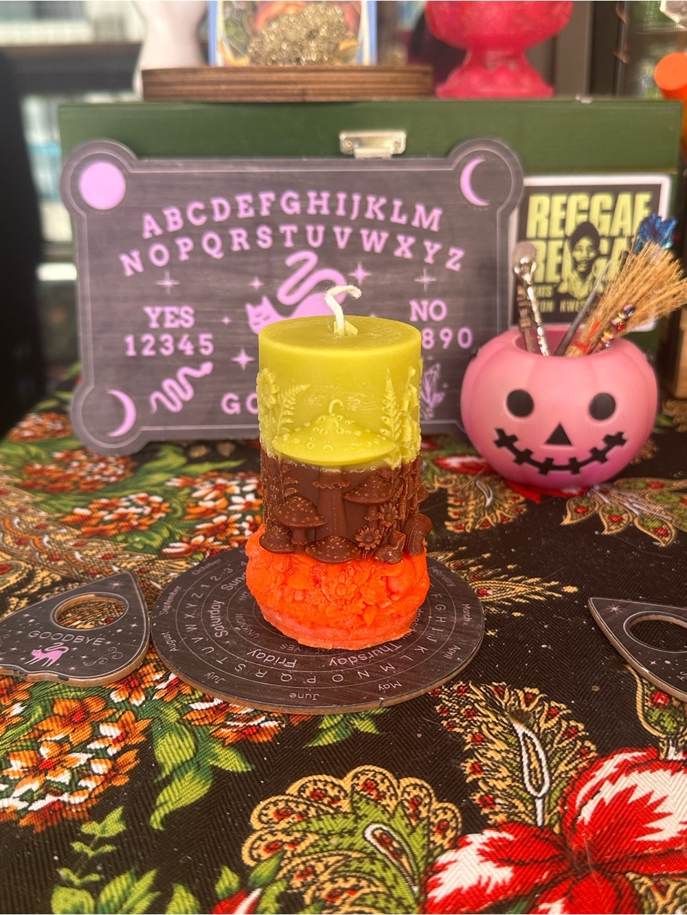 Enchanted Mushroom Forest Candle